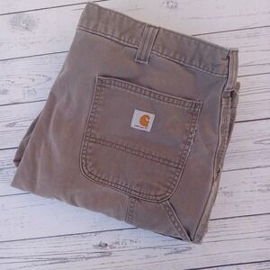 Carhartt Mens Relaxed Fit Workwear Painter Distressed Rugged Pants Size 40x34